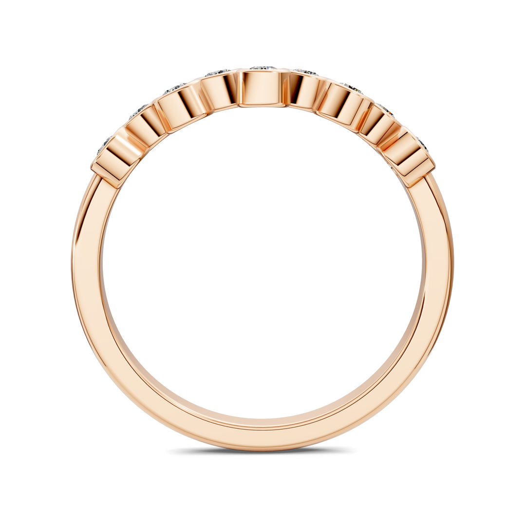 Amiri Zig Zag Bubble Ring