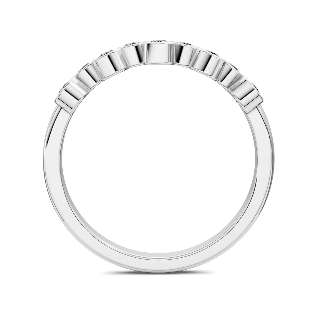 Amiri Zig Zag Bubble Ring