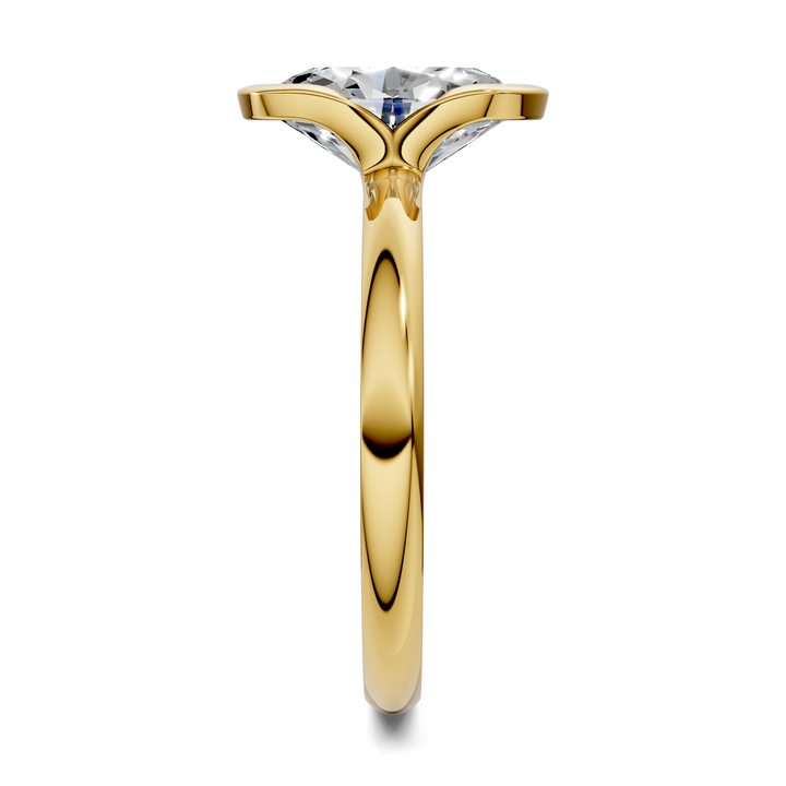 Shayla Half Bezel Ring Setting