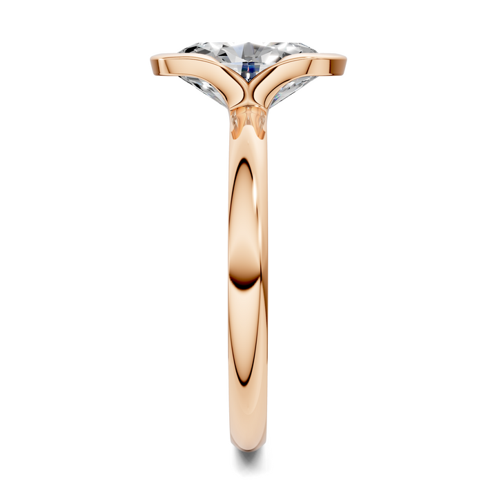 Shayla Half Bezel Ring Setting