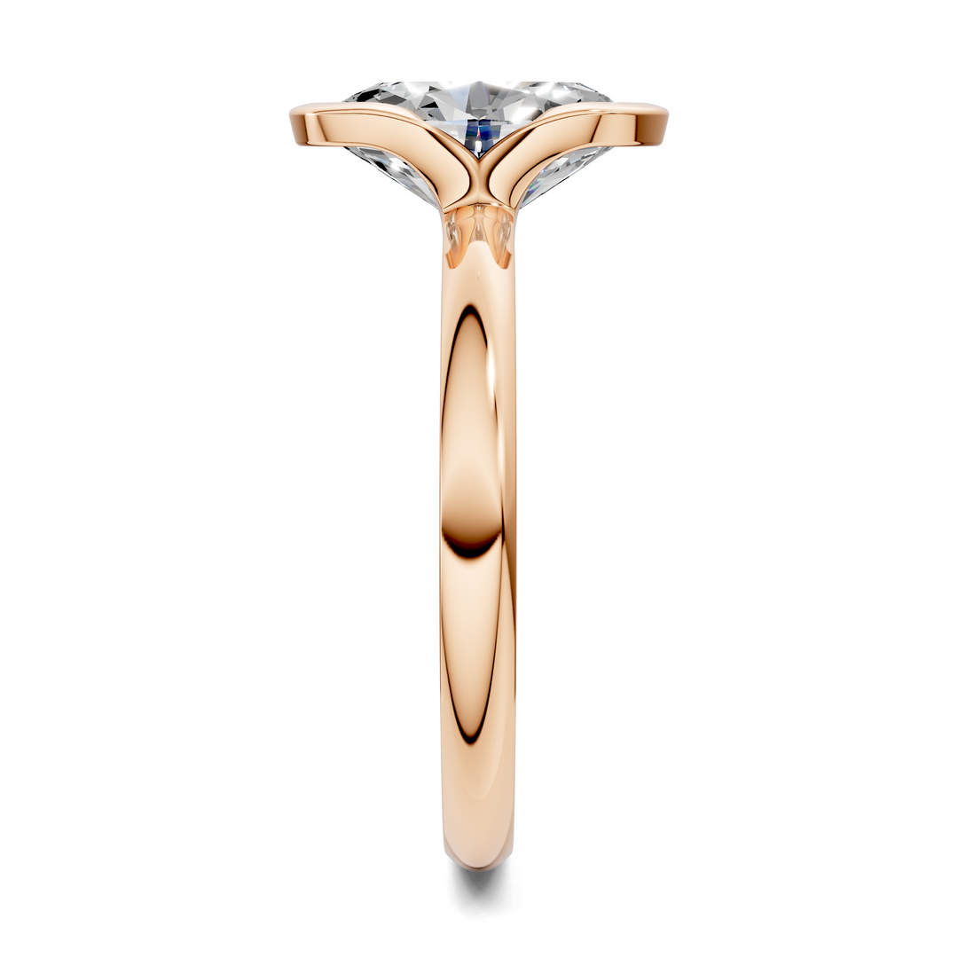 Shayla Half Bezel Ring