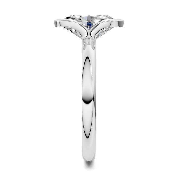 Shayla Half Bezel Ring Setting