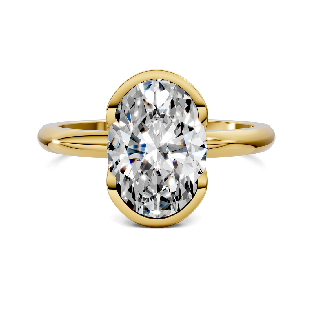 Shayla Half Bezel Ring