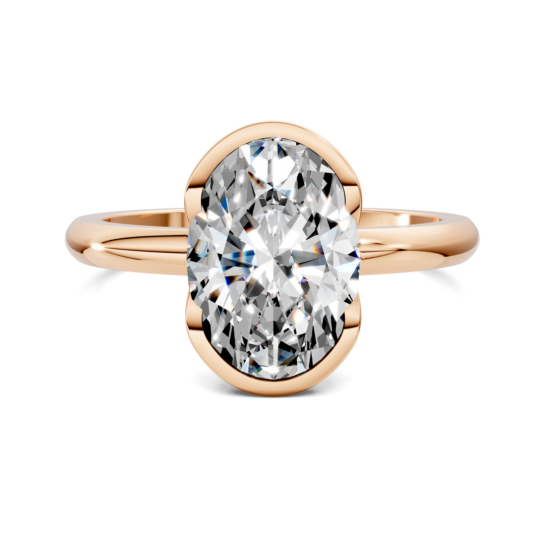 Shayla Half Bezel Ring