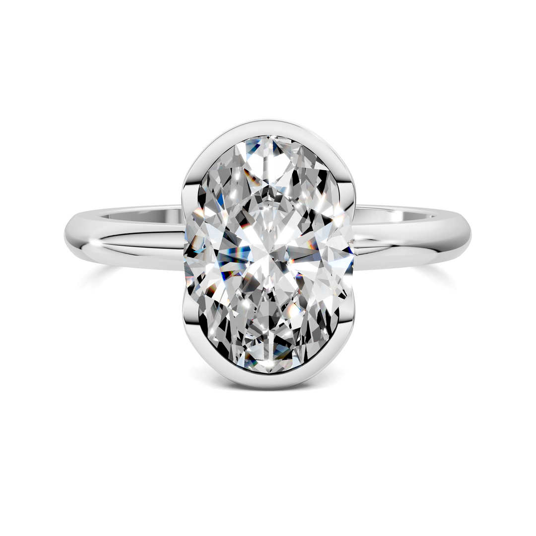 Shayla Half Bezel Ring Setting