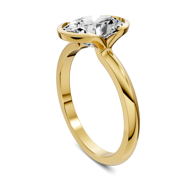 Shayla Half Bezel Ring