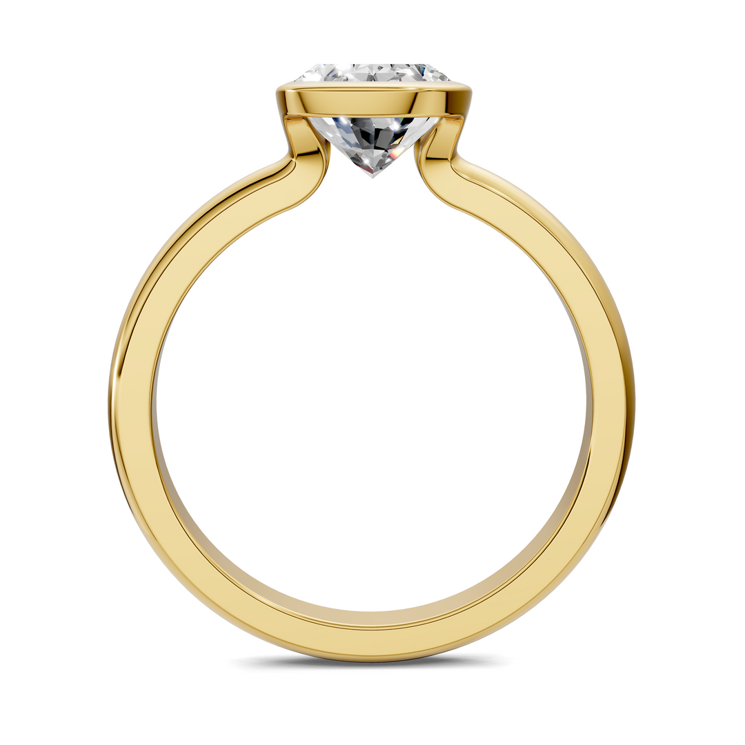 Shayla Half Bezel Ring Setting