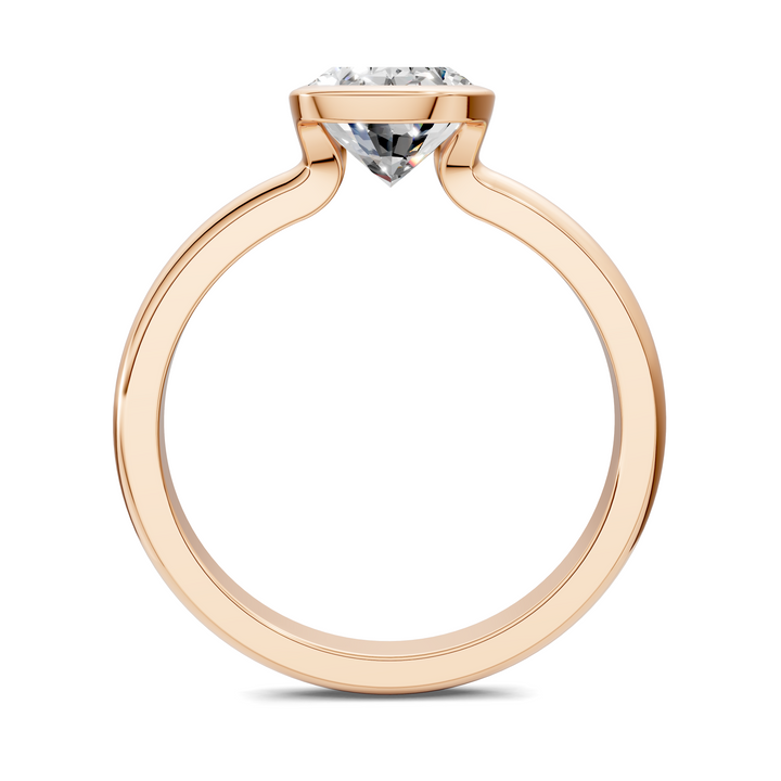 Shayla Half Bezel Ring Setting