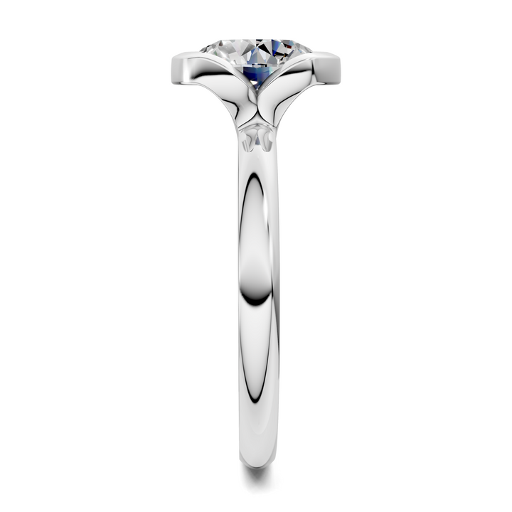 Shayla Half Bezel Ring