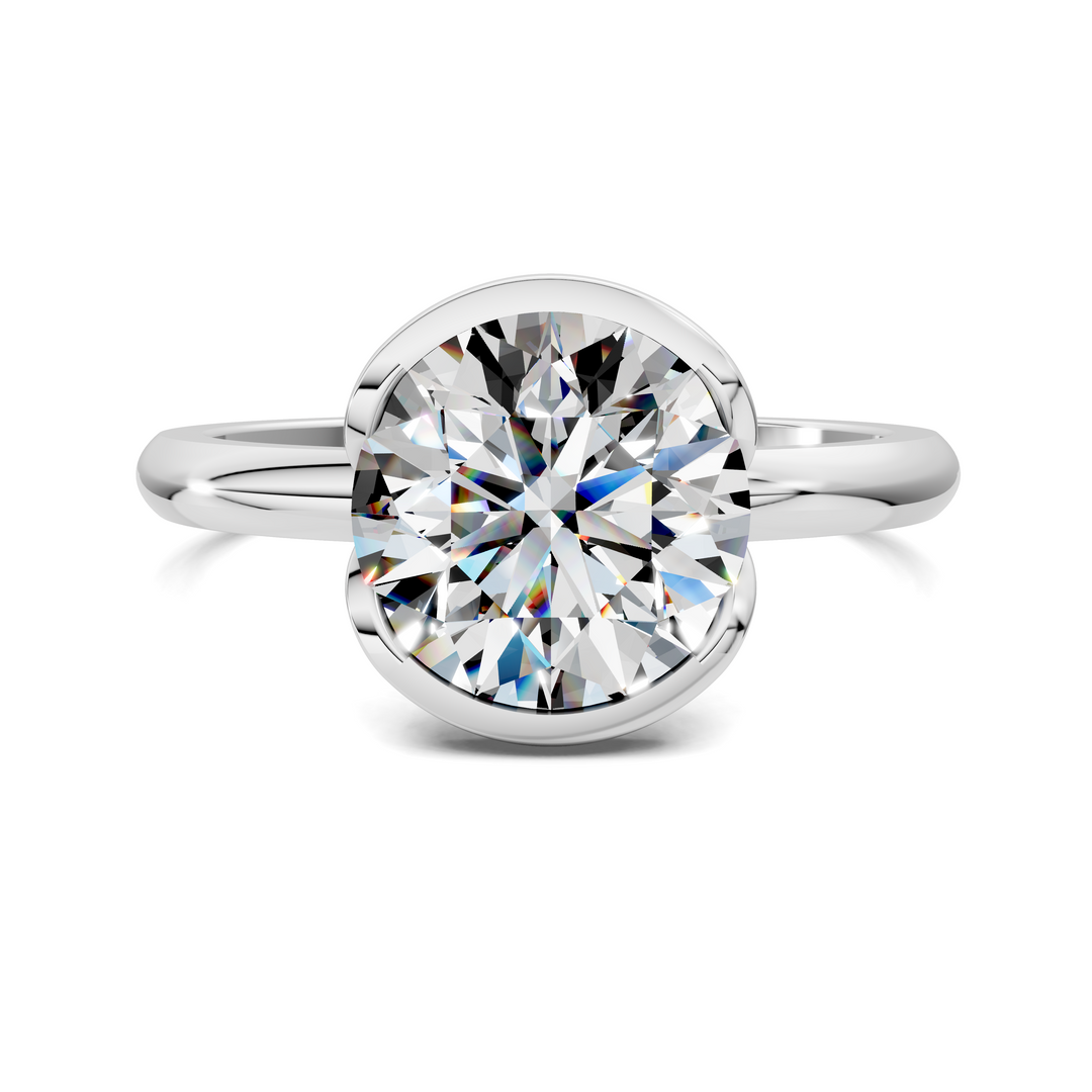 Shayla Half Bezel Ring Setting