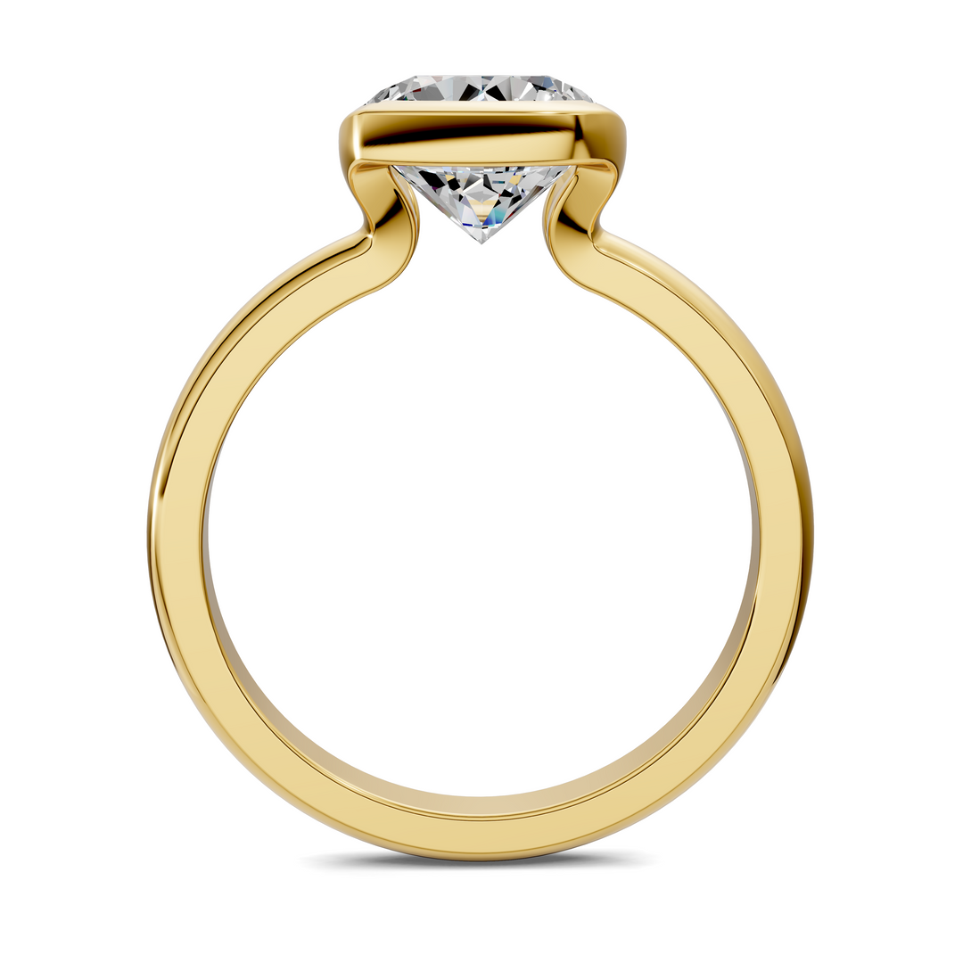 Shayla Half Bezel Ring Setting