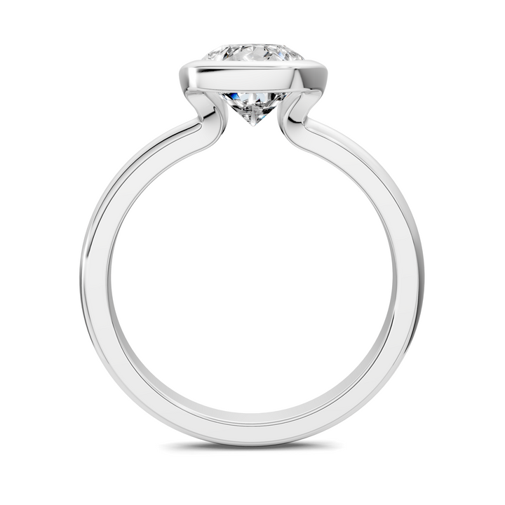Shayla Half Bezel Ring Setting