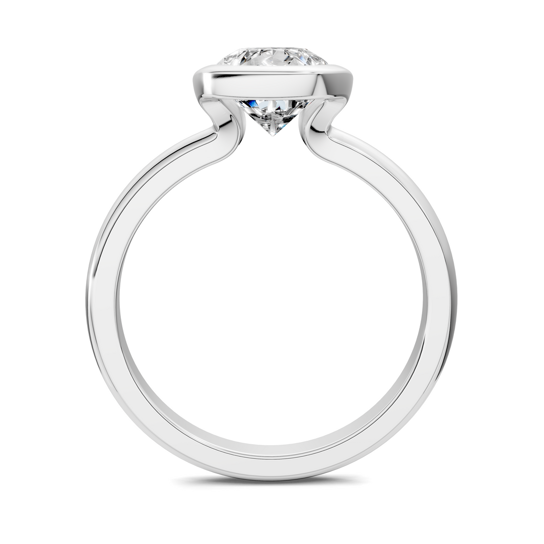 Shayla Half Bezel Ring