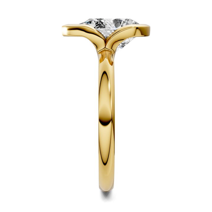 Shayla Half Bezel Ring