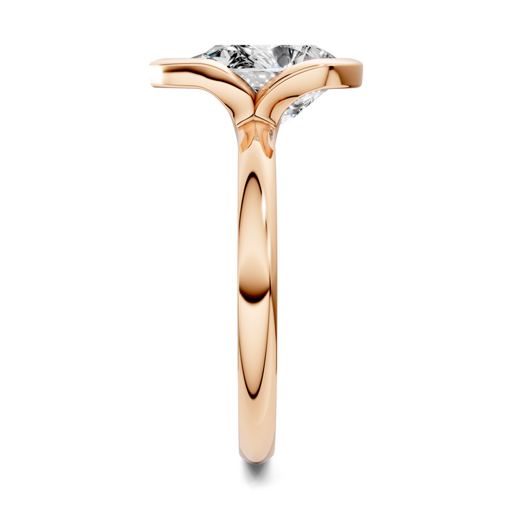 Shayla Half Bezel Ring Setting