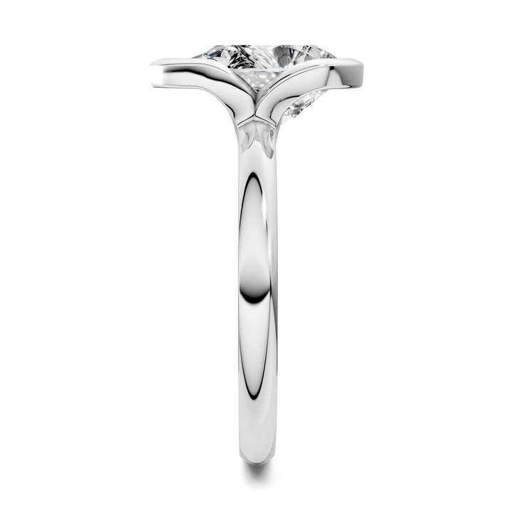 Shayla Half Bezel Ring