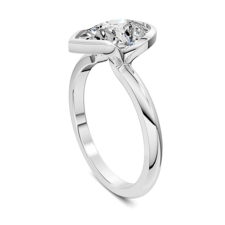 Shayla Half Bezel Ring Setting