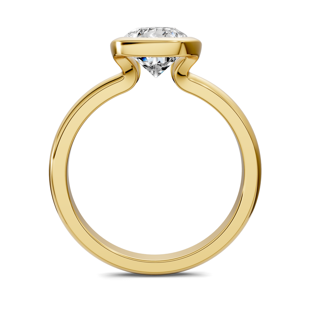 Shayla Half Bezel Ring