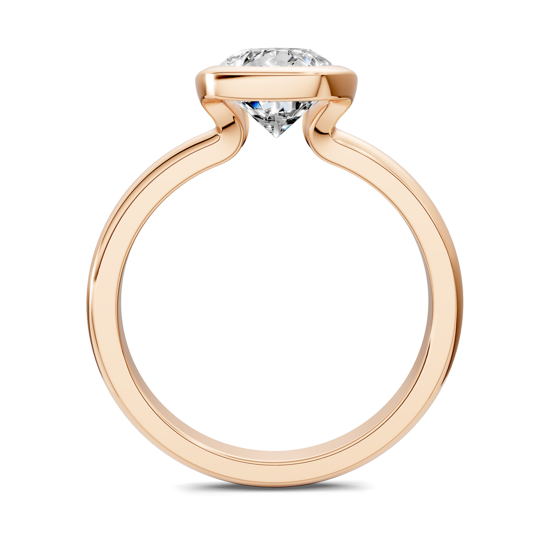 Shayla Half Bezel Ring