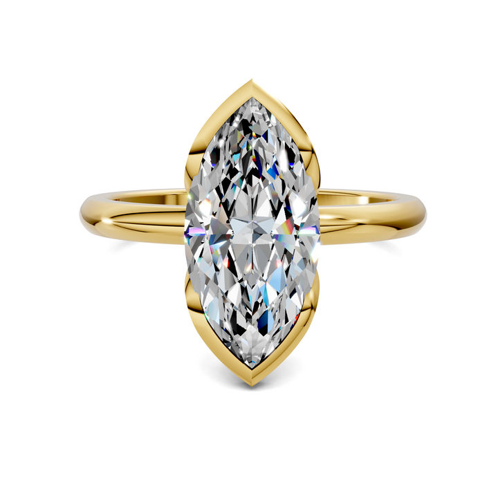 Shayla Half Bezel Ring Setting