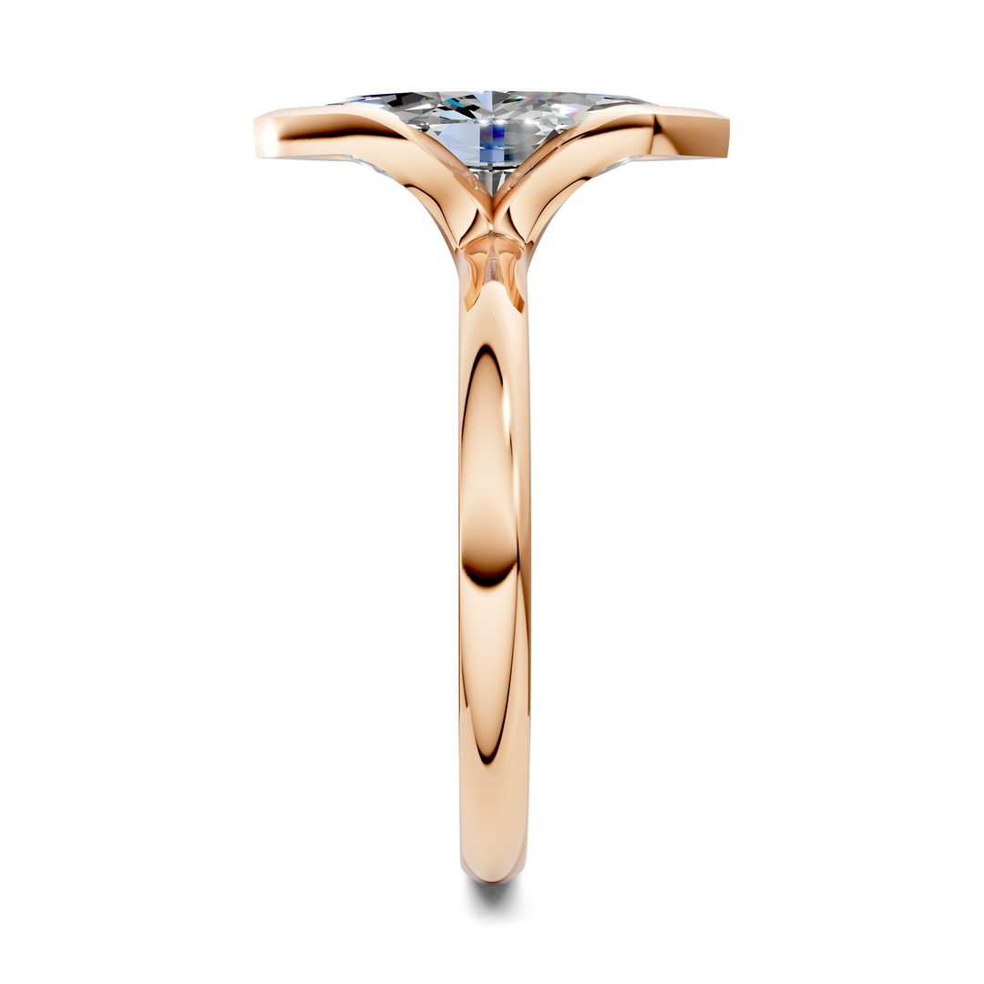 Shayla Half Bezel Ring Setting