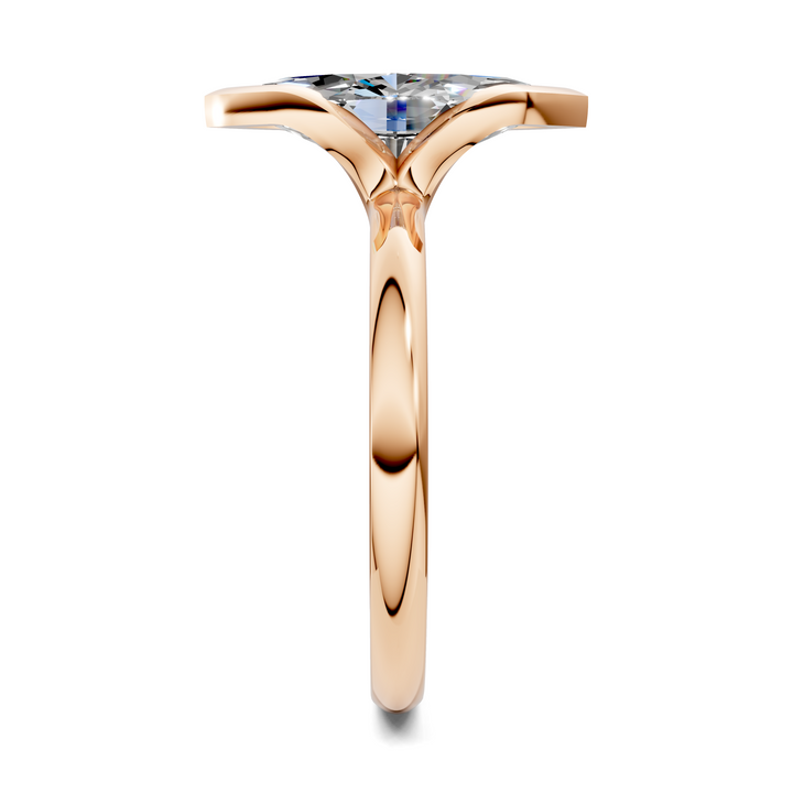 Shayla Half Bezel Ring Setting
