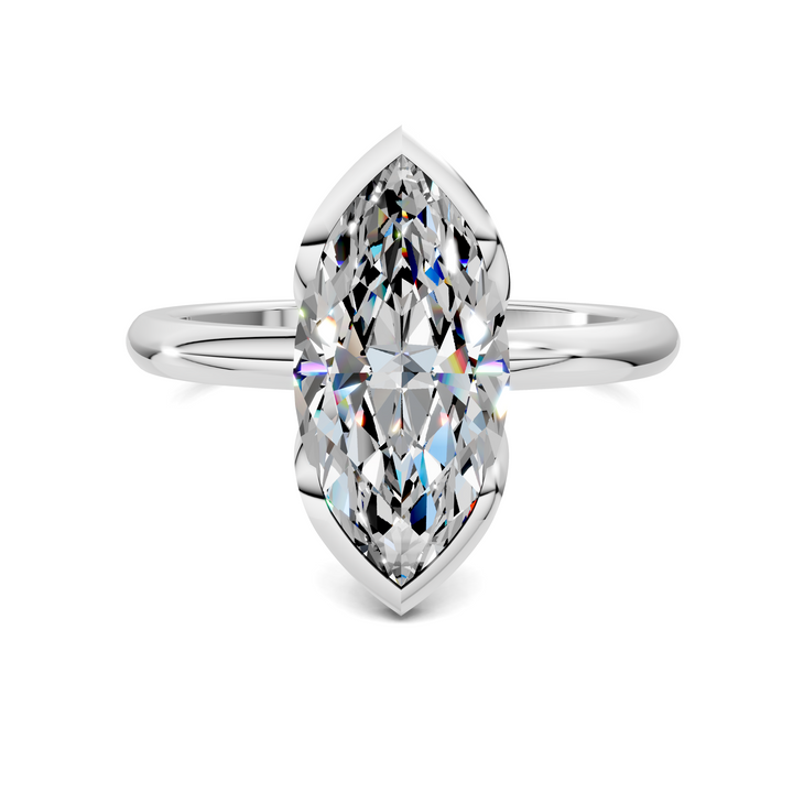 Shayla Half Bezel Ring Setting