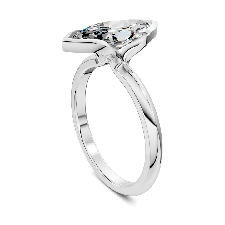 Shayla Half Bezel Ring Setting