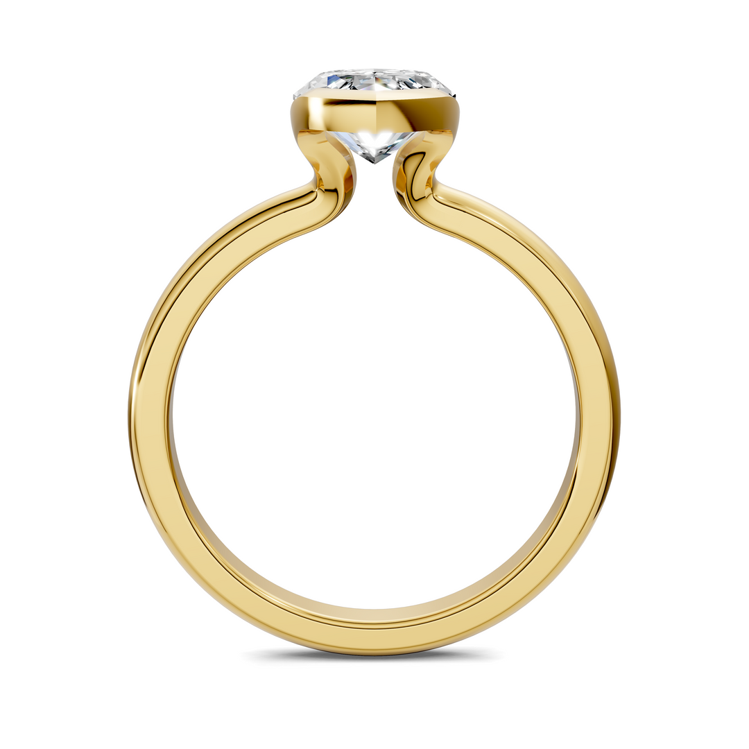 Shayla Half Bezel Ring Setting