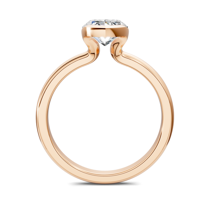 Shayla Half Bezel Ring Setting