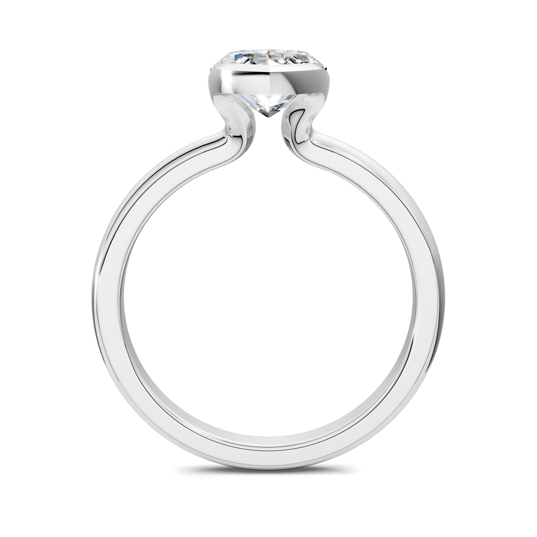 Shayla Half Bezel Ring Setting