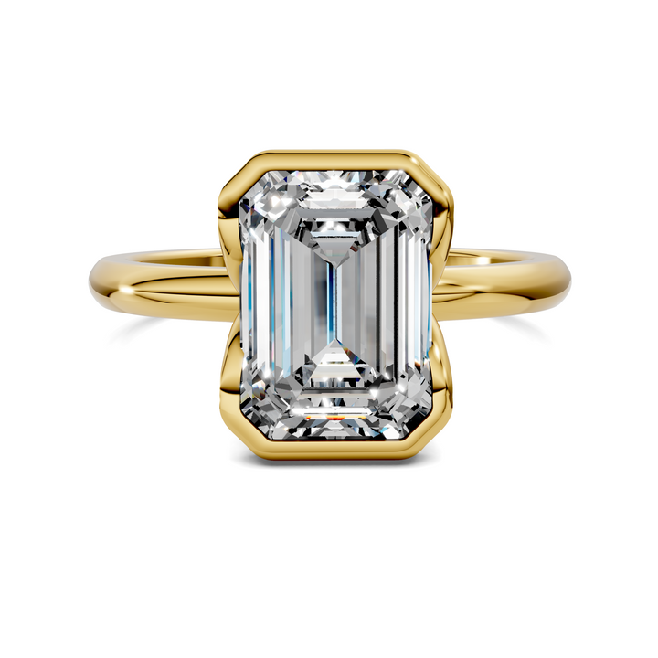Shayla Half Bezel Ring Setting