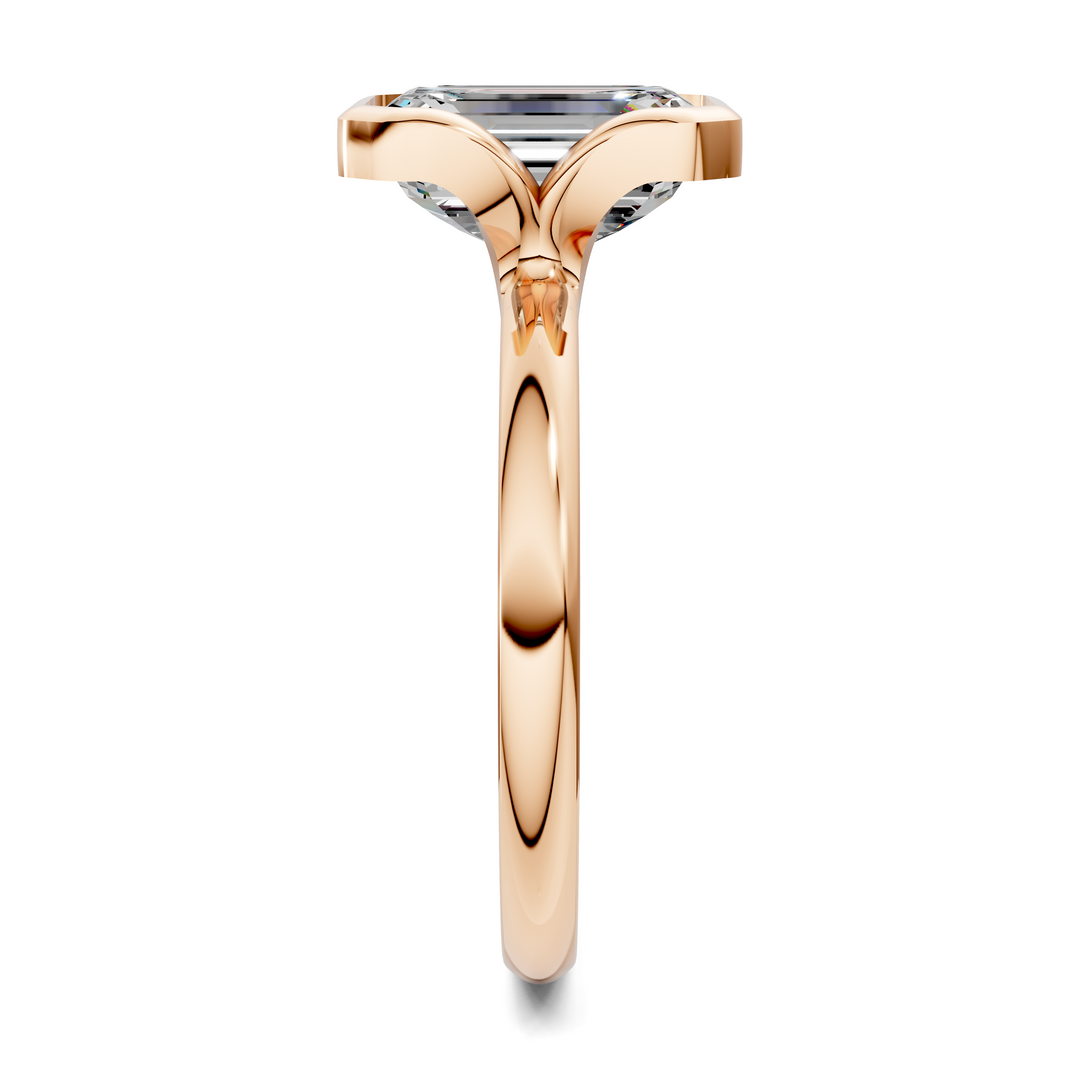 Shayla Half Bezel Ring Setting