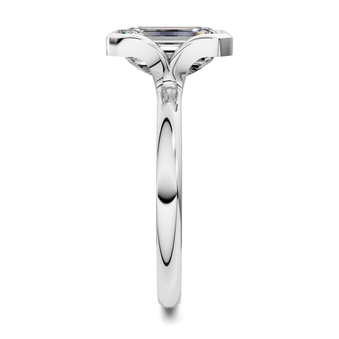 Shayla Half Bezel Ring