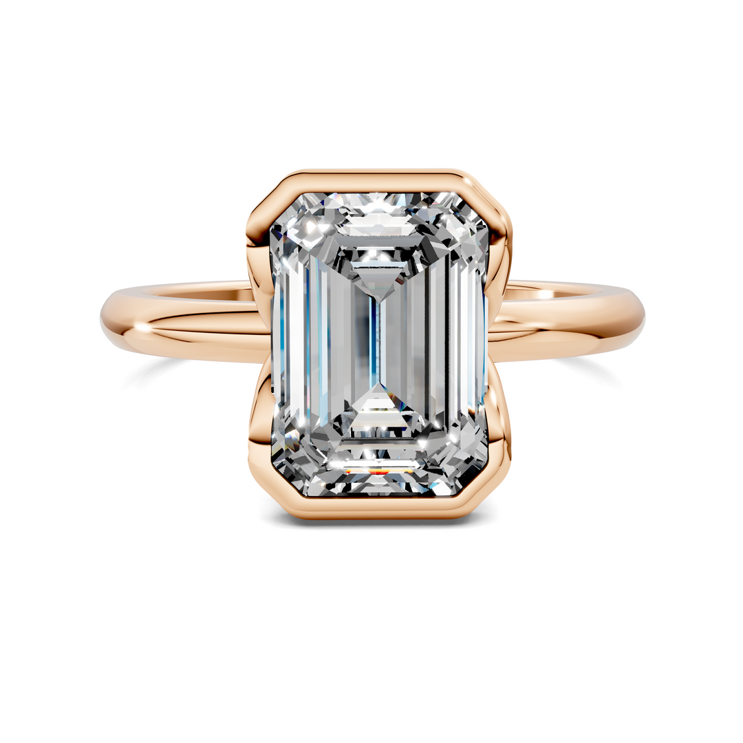 Shayla Half Bezel Ring Setting