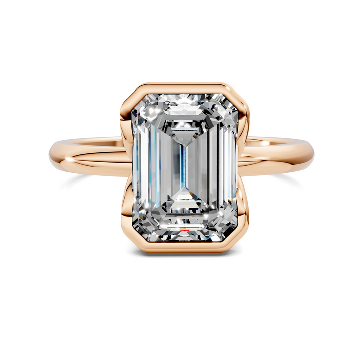 Shayla Half Bezel Ring Setting