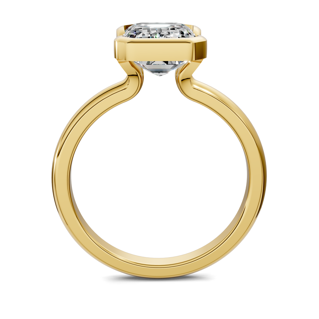 Shayla Half Bezel Ring Setting