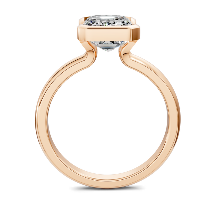 Shayla Half Bezel Ring Setting