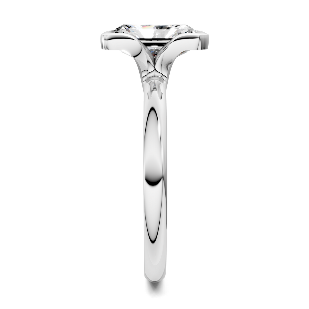 Shayla Half Bezel Ring