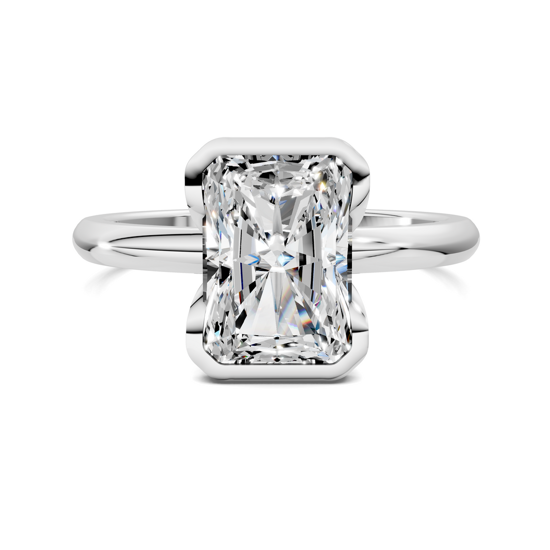 Shayla Half Bezel Ring Setting