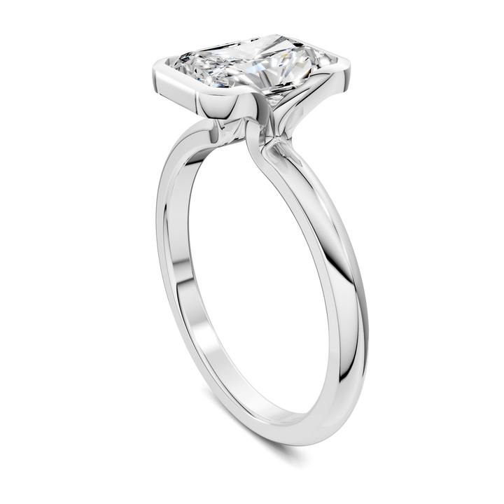 Shayla Half Bezel Ring Setting