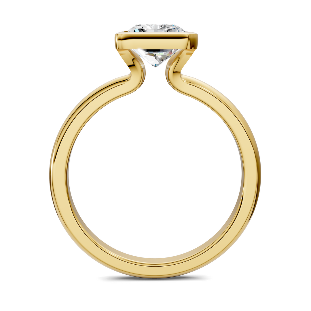 Shayla Half Bezel Ring