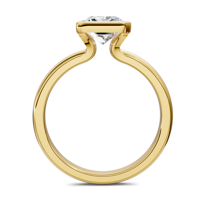 Shayla Half Bezel Ring