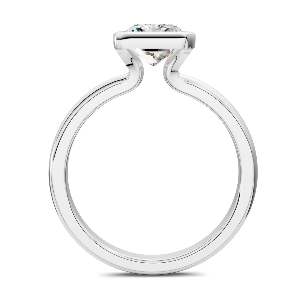 Shayla Half Bezel Ring Setting