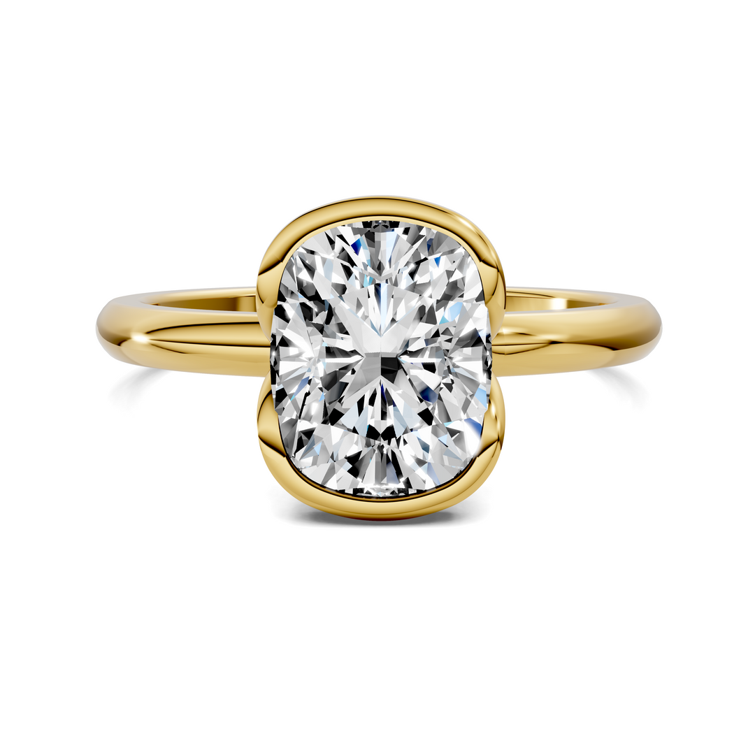 Shayla Half Bezel Ring Setting