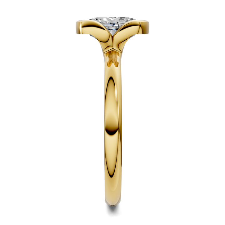Shayla Half Bezel Ring Setting