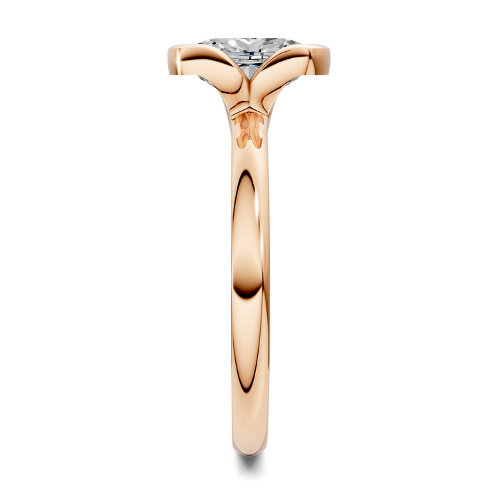 Shayla Half Bezel Ring Setting