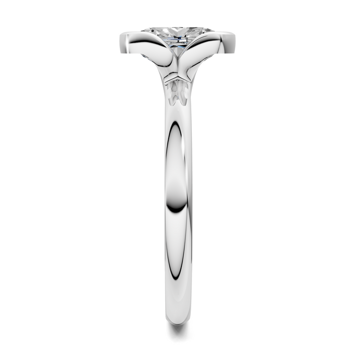 Shayla Half Bezel Ring