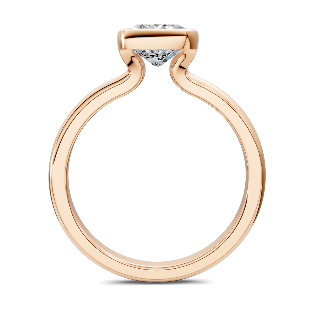 Shayla Half Bezel Ring Setting