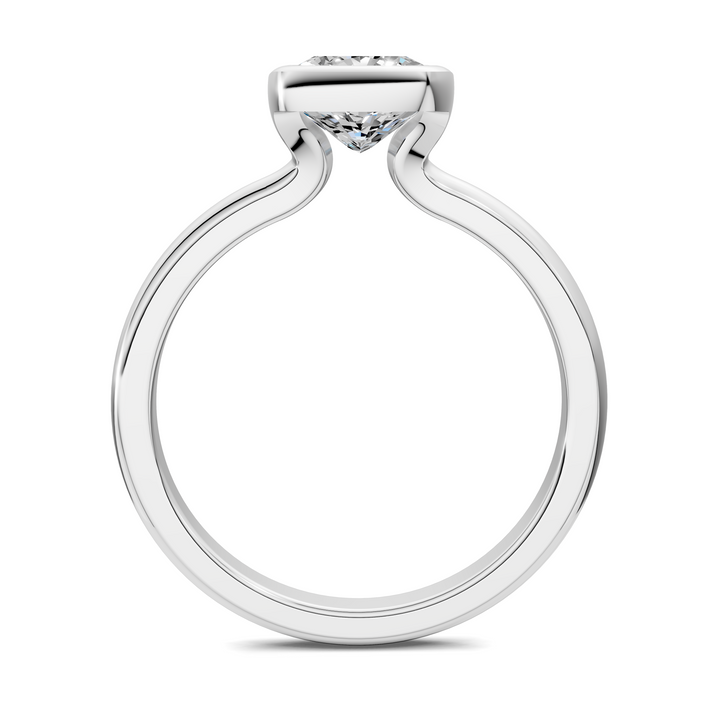 Shayla Half Bezel Ring Setting